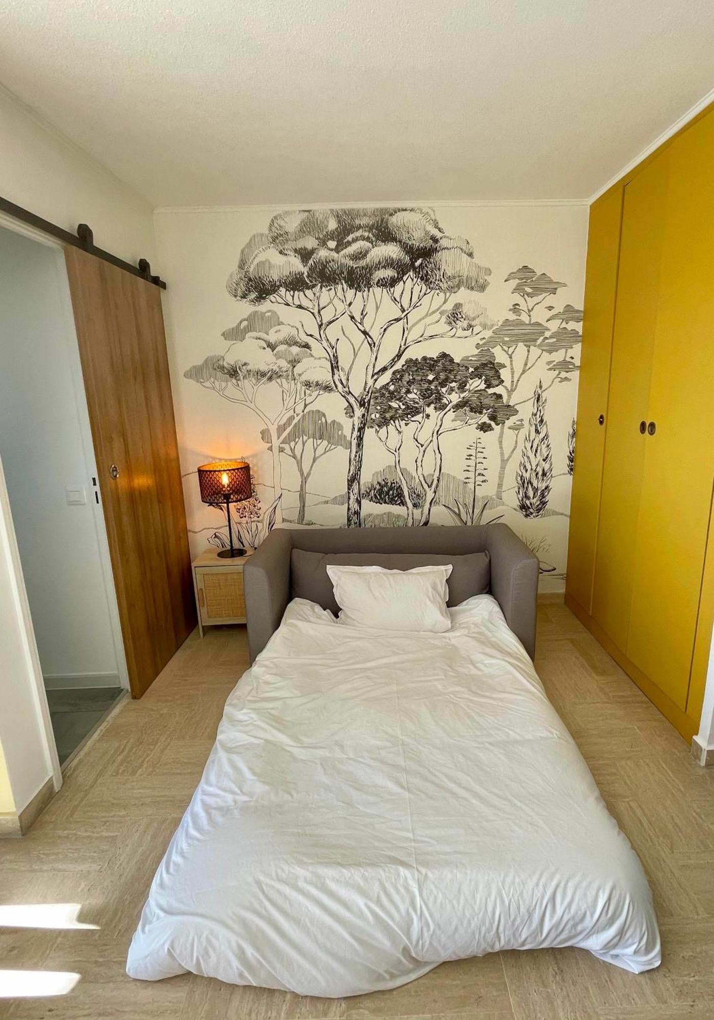 Studio Avec Vue Sur Marina Et Mer - 2 Adultes Et 1 Enfant Maximum Mandelieu Kültér fotó